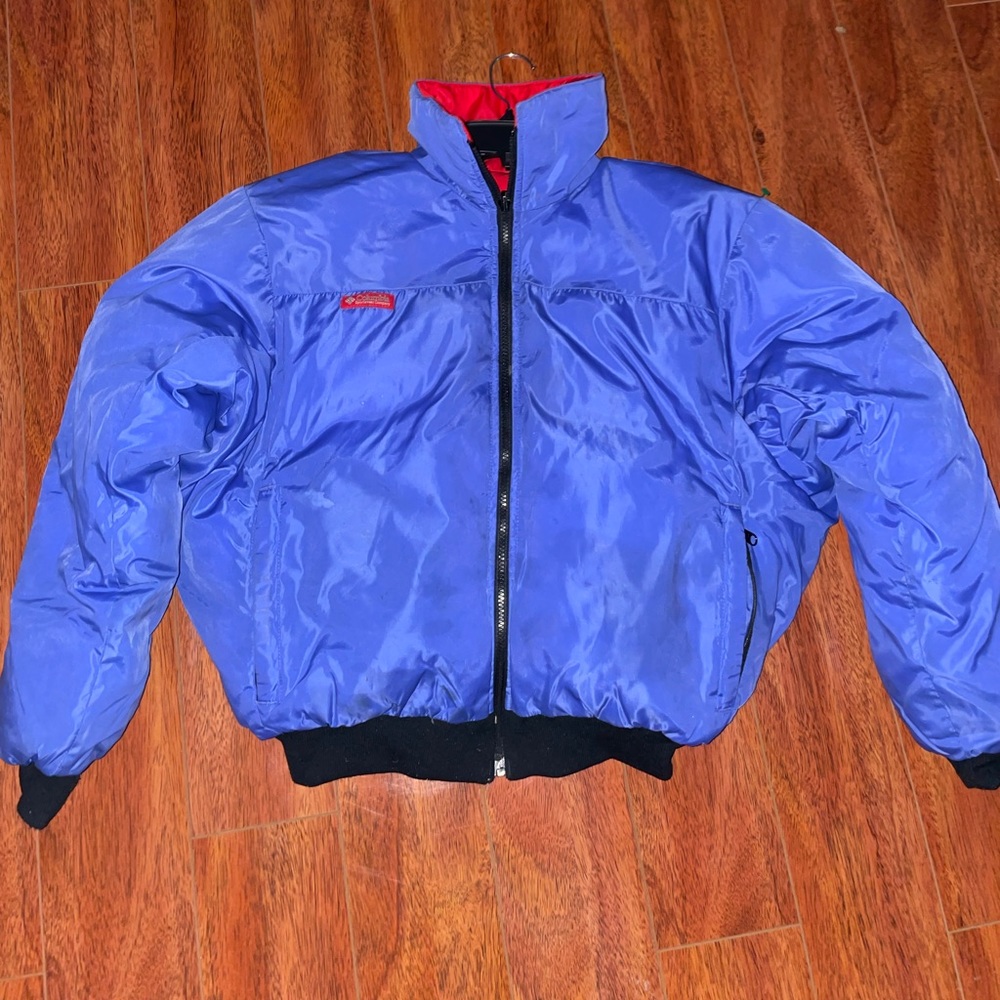 VINTAGE 90s COLUMBIA PURPLE PUFFER WOMENS SIZE S